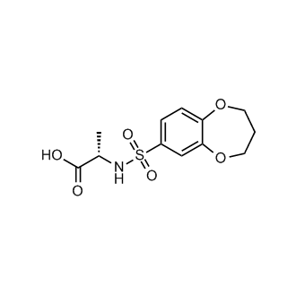 ((3,4-Dihydro-2h-benzo[b][1,4]dioxepin-7-yl)sulfonyl)-l-alanine