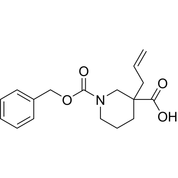 3-Allyl-1-((benzyloxy)carbonyl)piperidine-3-carboxylic acid|CS-0267235