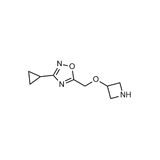 5-((Azetidin-3-yloxy)methyl)-3-cyclopropyl-1,2,4-oxadiazole|CS-0267474