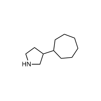 3-Cycloheptylpyrrolidine|CS-0267483