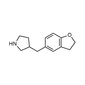 3-((2,3-Dihydrobenzofuran-5-yl)methyl)pyrrolidine|CS-0267535