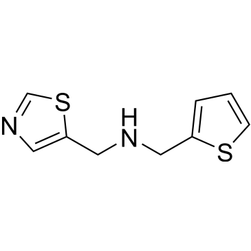 1-(Thiazol-5-yl)-N-(thiophen-2-ylmethyl)methanamine|CS-0267612