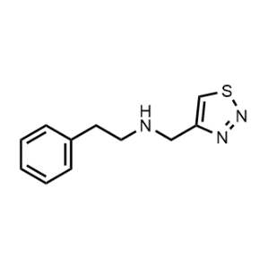 N-((1,2,3-Thiadiazol-4-yl)methyl)-2-phenylethan-1-amine|CS-0267625