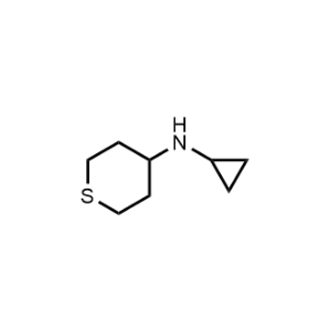 N-Cyclopropyltetrahydro-2H-thiopyran-4-amine|CS-0267700
