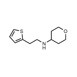 N-(2-(Thiophen-2-yl)ethyl)tetrahydro-2H-pyran-4-amine|CS-0267766