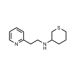 N-(2-(Pyridin-2-yl)ethyl)tetrahydro-2H-thiopyran-3-amine|CS-0267773