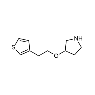 3-(2-(Thiophen-3-yl)ethoxy)pyrrolidine|CS-0267829