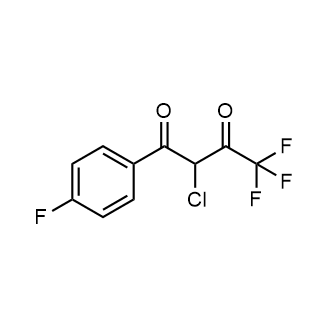 2-Chloro-4,4,4-trifluoro-1-(4-fluorophenyl)butane-1,3-dione|CS-0268221