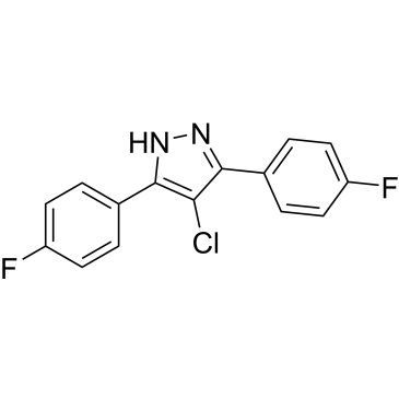 4-Chloro-3,5-bis(4-fluorophenyl)-1h-pyrazole|CS-0268242