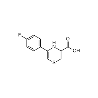 5-(4-Fluorophenyl)-3,4-dihydro-2h-1,4-thiazine-3-carboxylic acid|CS-0268262
