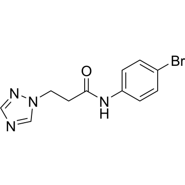 N-(4-Bromophenyl)-3-(1H-1,2,4-triazol-1-yl)propanamide|CS-0268356