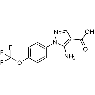 5-Amino-1-(4-(trifluoromethoxy)phenyl)-1h-pyrazole-4-carboxylic acid|CS-0268388