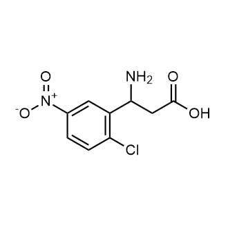 3-Amino-3-(2-chloro-5-nitrophenyl)propanoic acid|CS-0268701