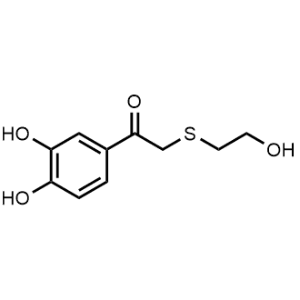 1-(3,4-Dihydroxyphenyl)-2-((2-hydroxyethyl)thio)ethan-1-one|CS-0268734
