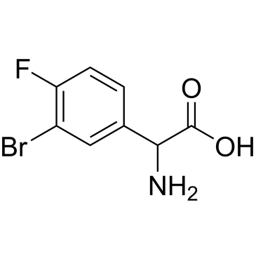 2-Amino-2-(3-bromo-4-fluorophenyl)acetic acid|CS-0268740
