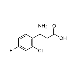 3-Amino-3-(2-chloro-4-fluorophenyl)propanoic acid|CS-0268881