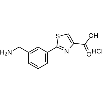2-(3-(Aminomethyl)phenyl)thiazole-4-carboxylic acid hydrochloride|CS-0269099