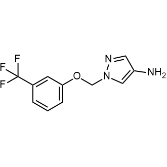1-((3-(Trifluoromethyl)phenoxy)methyl)-1h-pyrazol-4-amine|CS-0269242