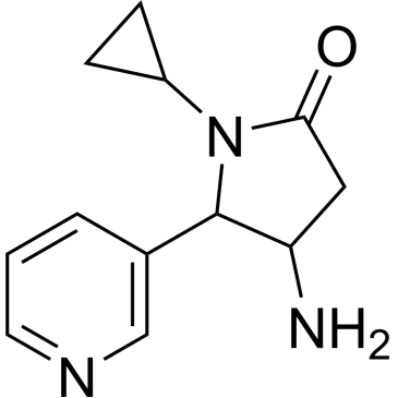 4-Amino-1-cyclopropyl-5-(pyridin-3-yl)pyrrolidin-2-one|CS-0269347