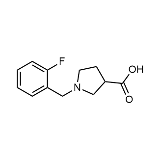 1-(2-Fluorobenzyl)pyrrolidine-3-carboxylic acid|CS-0269633