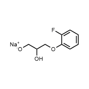 Sodium 3-(2-fluorophenoxy)-2-hydroxypropan-1-olate|CS-0269676