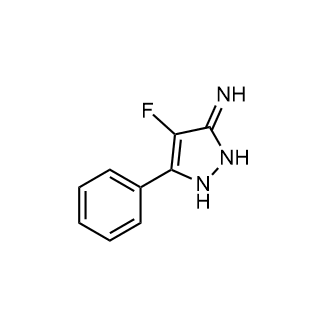 4-Fluoro-5-phenyl-1,2-dihydro-3h-pyrazol-3-imine|CS-0269775