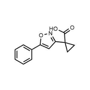 1-(5-Phenylisoxazol-3-yl)cyclopropane-1-carboxylic acid|CS-0269800