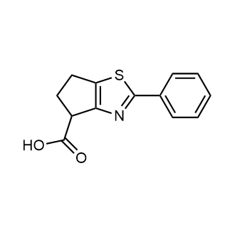 2-Phenyl-5,6-dihydro-4h-cyclopenta[d]thiazole-4-carboxylic acid|CS-0269864