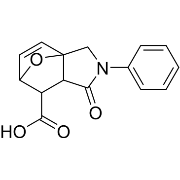 1-Oxo-2-phenyl-1,2,3,6,7,7a-hexahydro-3a,6-epoxyisoindole-7-carboxylic acid|CS-0270145