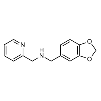 1-(Benzo[d][1,3]dioxol-5-yl)-N-(pyridin-2-ylmethyl)methanamine|CS-0270554