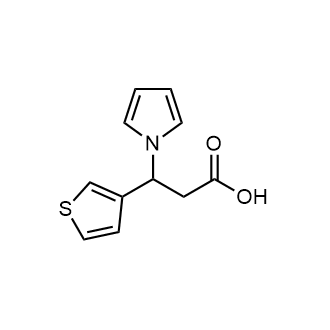 3-(1h-Pyrrol-1-yl)-3-(thiophen-3-yl)propanoic acid|CS-0270794