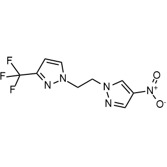 4-Nitro-1-(2-(3-(trifluoromethyl)-1h-pyrazol-1-yl)ethyl)-1h-pyrazole|CS-0270827