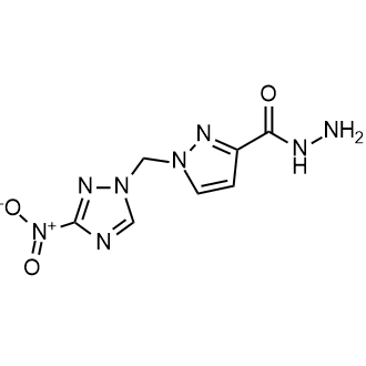 1-((3-Nitro-1h-1,2,4-triazol-1-yl)methyl)-1h-pyrazole-3-carbohydrazide|CS-0270832
