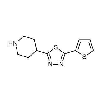 2-(Piperidin-4-yl)-5-(thiophen-2-yl)-1,3,4-thiadiazole|CS-0271035