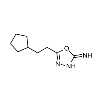 5-(2-Cyclopentylethyl)-1,3,4-oxadiazol-2(3h)-imine|CS-0271557