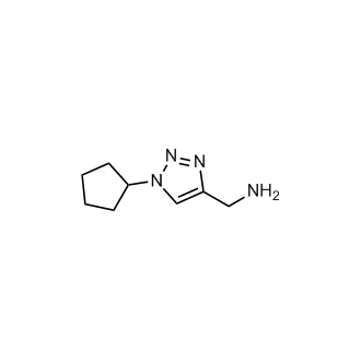 (1-Cyclopentyl-1h-1,2,3-triazol-4-yl)methanamine|CS-0271566