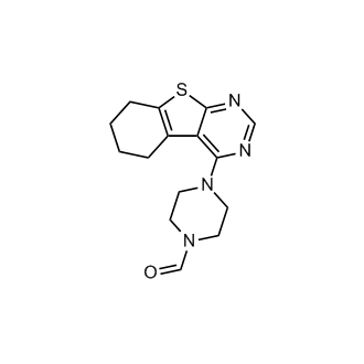 4-(5,6,7,8-Tetrahydrobenzo[4,5]thieno[2,3-d]pyrimidin-4-yl)piperazine-1-carbaldehyde|CS-0271693