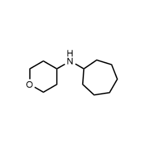 N-Cycloheptyltetrahydro-2H-pyran-4-amine|CS-0271716