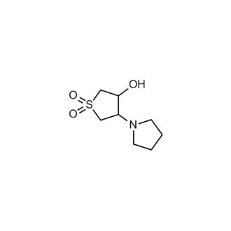 3-Hydroxy-4-(pyrrolidin-1-yl)tetrahydrothiophene 1,1-dioxide|CS-0271780