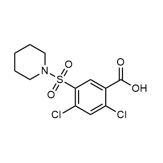 2,4-Dichloro-5-(piperidin-1-ylsulfonyl)benzoic acid|CS-0271839