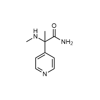 2-(Methylamino)-2-(pyridin-4-yl)propanamide|CS-0272305