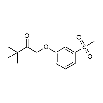 3,3-Dimethyl-1-(3-(methylsulfonyl)phenoxy)butan-2-one|CS-0272467
