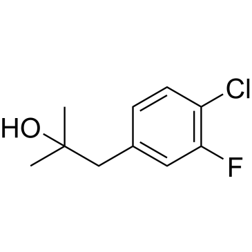 1-(4-Chloro-3-fluorophenyl)-2-methylpropan-2-ol|CS-0273019