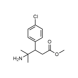 Methyl 4-amino-3-(4-chlorophenyl)-4-methylpentanoate|CS-0273076