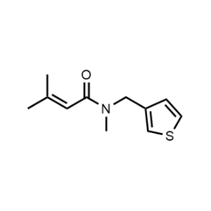 N,3-Dimethyl-N-(thiophen-3-ylmethyl)but-2-enamide|CS-0273305