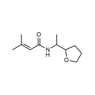 3-Methyl-N-(1-(tetrahydrofuran-2-yl)ethyl)but-2-enamide|CS-0273318