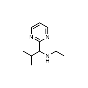 N-Ethyl-2-methyl-1-(pyrimidin-2-yl)propan-1-amine|CS-0273718
