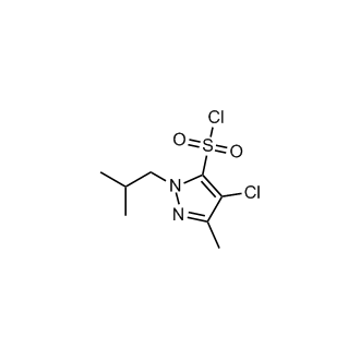 4-Chloro-1-isobutyl-3-methyl-1h-pyrazole-5-sulfonyl chloride|CS-0274276