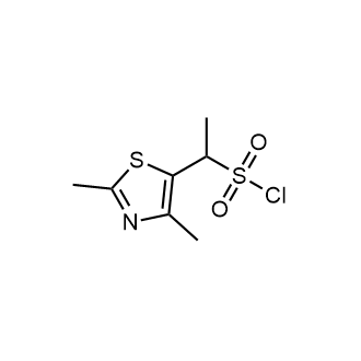 1-(2,4-Dimethylthiazol-5-yl)ethane-1-sulfonyl chloride|CS-0274723