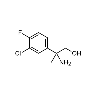 2-Amino-2-(3-chloro-4-fluorophenyl)propan-1-ol|CS-0275006